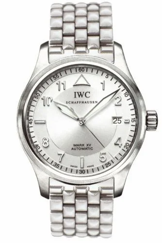 IWC Pilot's Watch Mark XV Spitfire Stainless Steel / Silver / Strap IW3253-14 (IW325314)